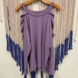 Cold Shoulder Sweater